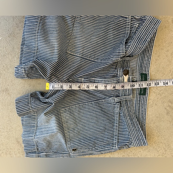 Ralph Lauren Striped Blue Women's Shorts Size 4 100% Cotton - Picture 8 of 10